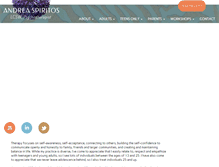 Tablet Screenshot of andreaspiritos.com
